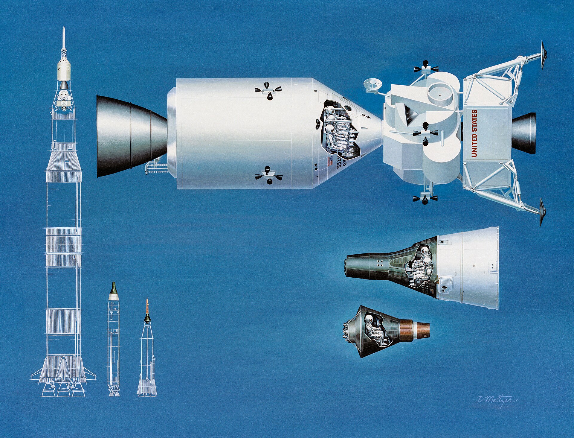 Aesthetic Nasa Spacecraft Comparison Full HD Wallpaper #3396