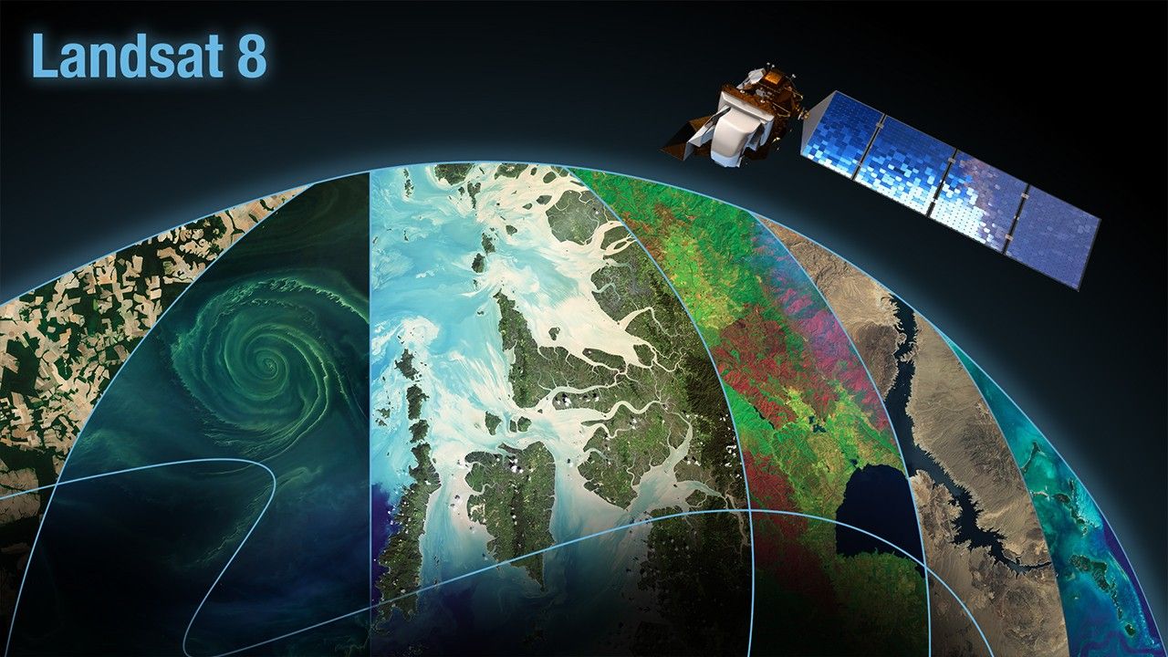 Mobile Wallpaper Landsat 8 Desktop Background HD Wallpaper #1962